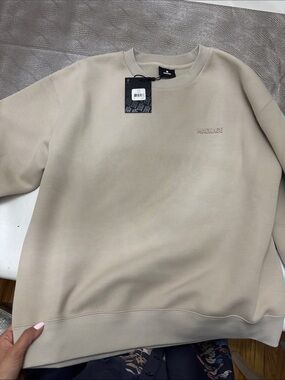 Mackage Men's Crewneck Sweatshirt in Light Beige